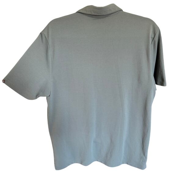 Vuori Men's Gamepoint Polo Shirt Performance Wear Kashmir Blue Grey Size Large - Picture 8 of 14